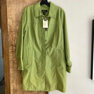 New with tags Eddie Bauer Christine Apple Trench Coat